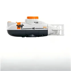 Remote Control Mini Submarine Toy - Waterproof Diving Adventure (White)