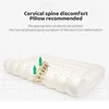 New Natural Latex Pillow with Organic Cotton Cover Standard Size Soft Pressure Relief Neck Pain Relief Bed Pillow for Side Queen 2