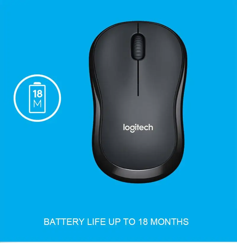 Logitech M220 Wireless Mouse 1000DPI 2.4GHz Silent Slim Smart Mouse Fast Tracking Computer Laptop Tablet For Mac Os/window 10/8