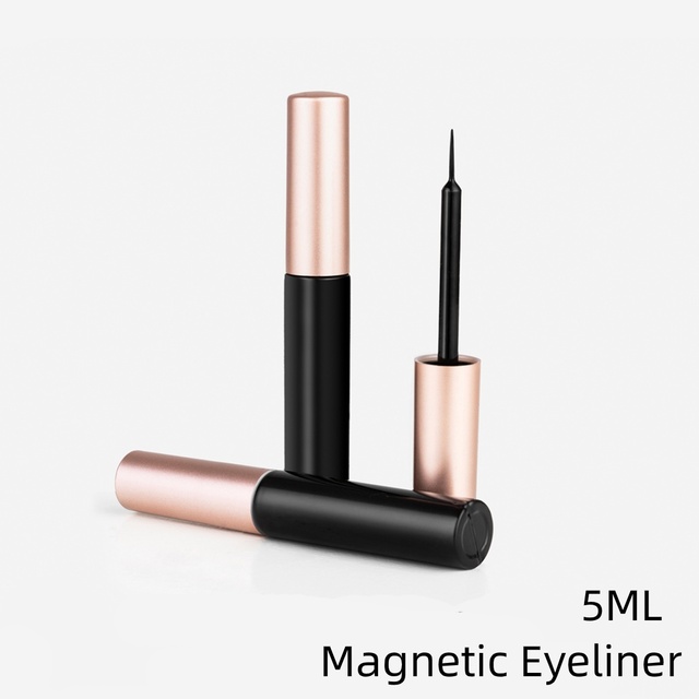 Eyeliner Magnetic Eyelashes Natural 3D Mink Eyelashes Magnetic Eyeliner Eyelash Curler Eyelash Extension Set