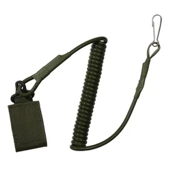Elastic Tactical Safety Lanyard Strap (B Green)