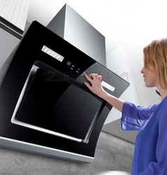 50/60cm Kitchen Ventilator Suction Range Hood Small stove Side suction Cooker Hood Wall-mounted Smart cleaning Exhaust Hood
