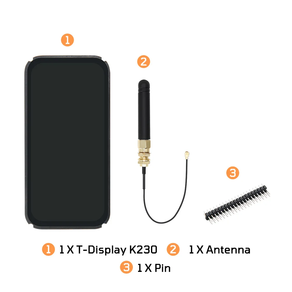 ® T-Display-K230 K230 Chip Dual-Core RISC-V AIoT Development Board LoRa Communic
