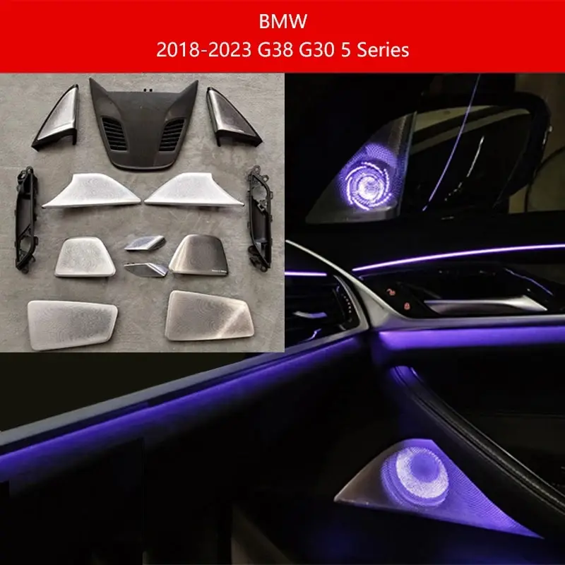 Neon Lamp For BMW 5 Series G30 G38 F18 F10 LED Luminous Tweeter