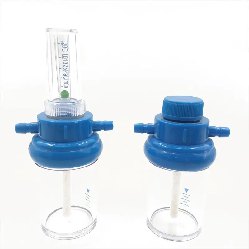 Oxygen Pressure Gas Regulator Inhaler O2 Pressure Reducer Oxygen Gauge Flow Meter Buoy Type for Hypoxic Patients