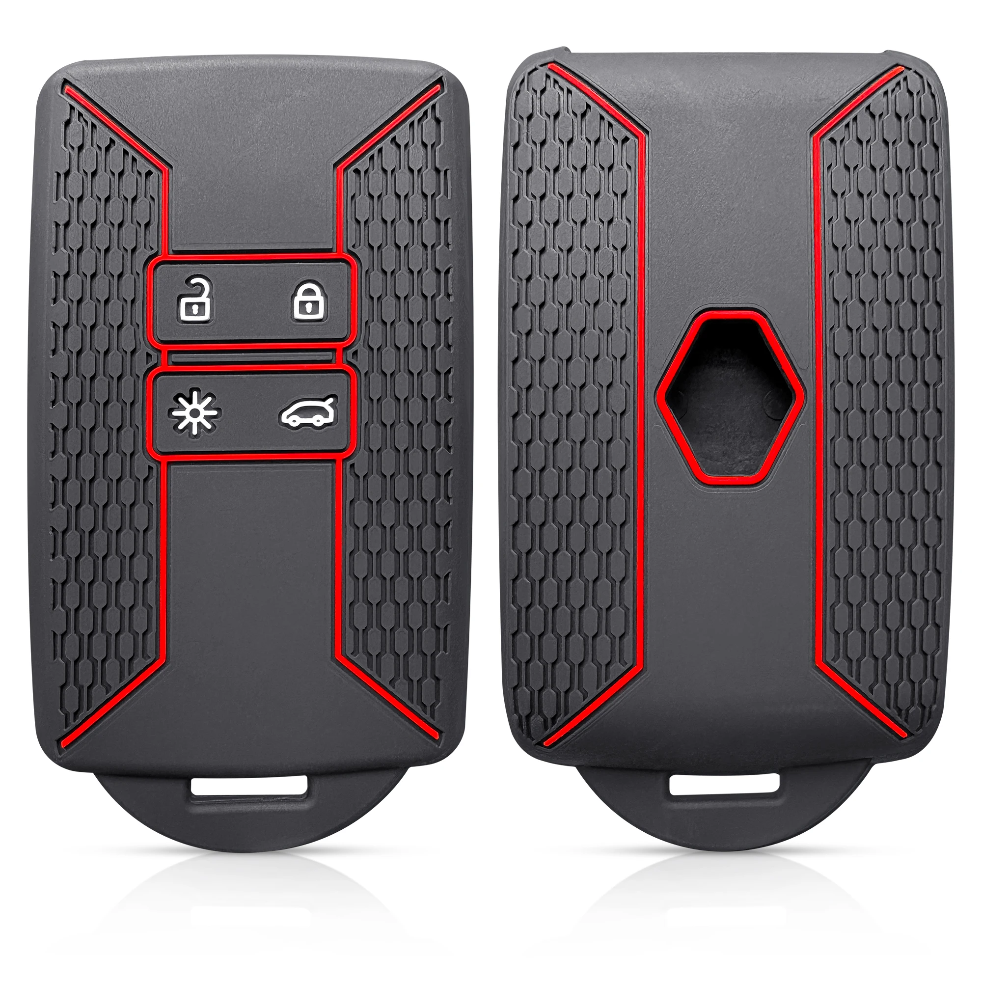 Silicone Car Key Cover Case - Premium Protective Key Holder Shell