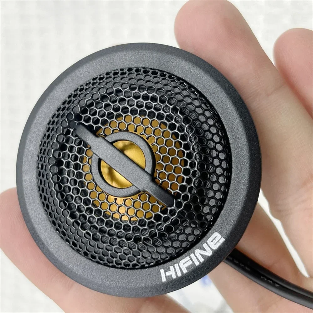 Dome Tweeter Speakers 1.5-inch Lossless Refitted Speaker with Capacitor High-intensity Magnet for Vehicle-mounted Pure Tweeter