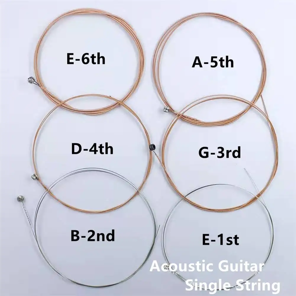 TECHBLAZE Guitar String E-1st Stainless Steel 0.10 Gauge E-1st