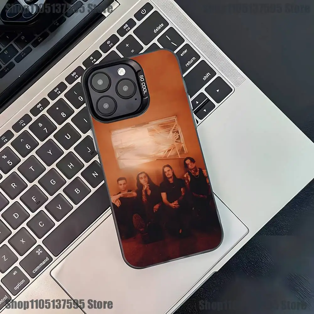 Rock Bad O-Omens Black Matte Shockproof Phone Case