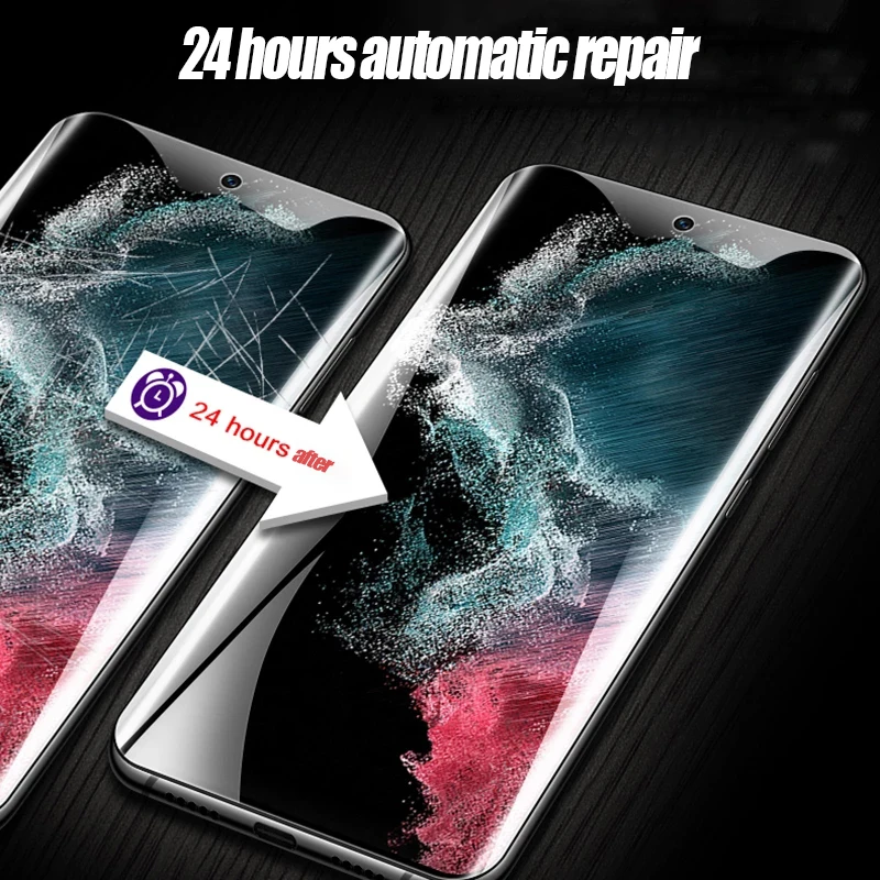 Hydrogel Film For Samsung Galaxy S25 S24 S23 S22 S21 S20 Plus Ultra Screen Protector Note 20 10 9 S10 S9 Lite FE S10E S20FE 5G — view 3