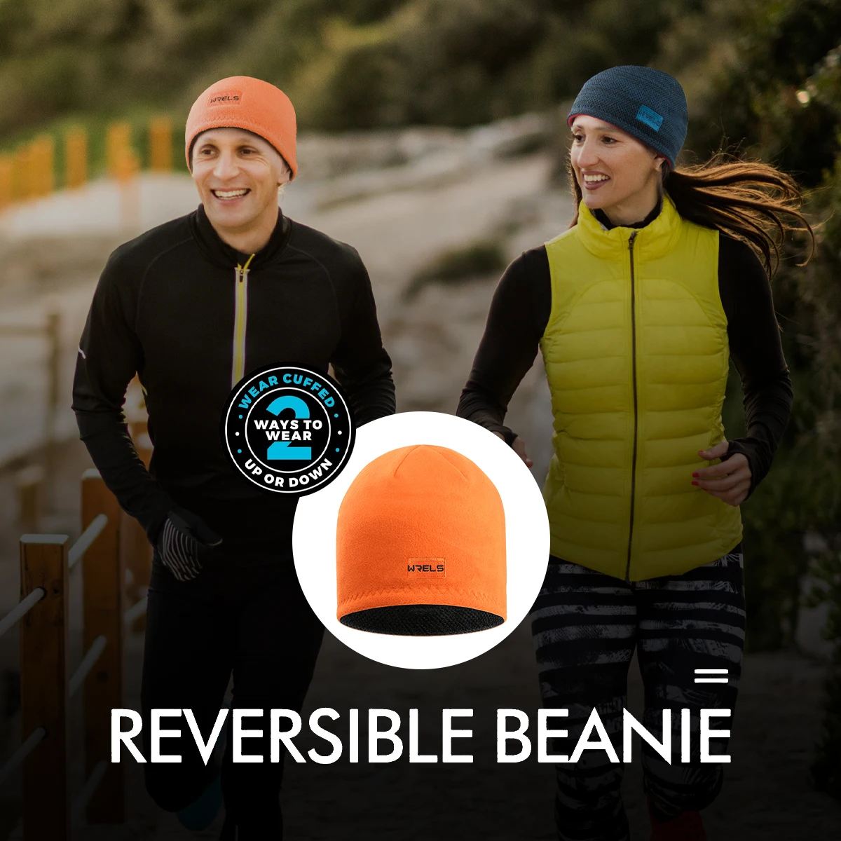 WRELS Winter Warm Two Sided Hat Unisex Windproof Outdoor Fleece Sports Hat Fishing Cycling Bonnet Hunting Camping Hiking Caps 3