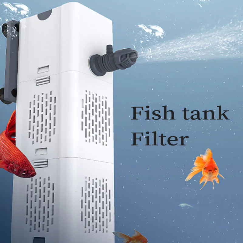 

220V/110V Oxygen Air fish tank filter Aquarium Filter pump Fish Tank water pump aquarium DIY Circulation Multi-function Quiet