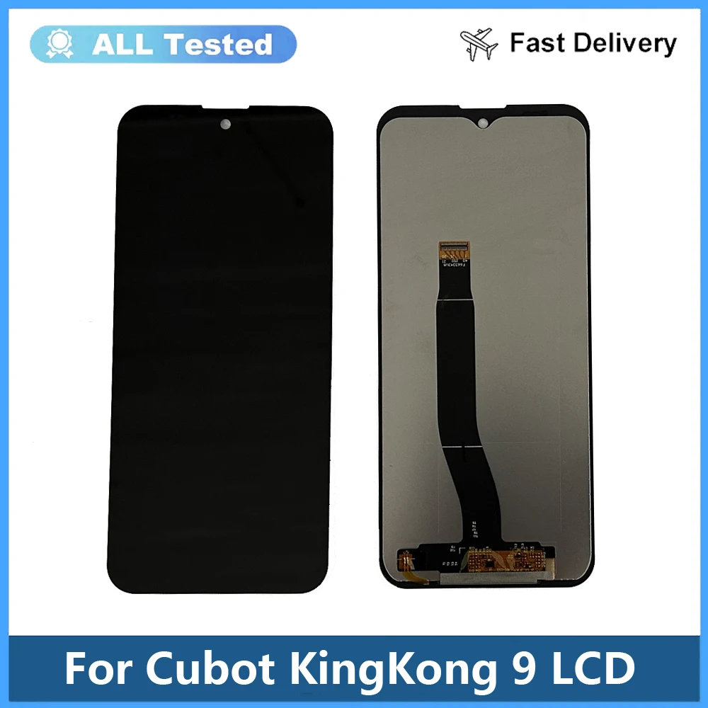 

6.58" Tested For Cubot KingKong 9 LCD Display + Touch Screen Digitizer Replacement 100% Work For Cubot King Kong 9 LCD + Glue