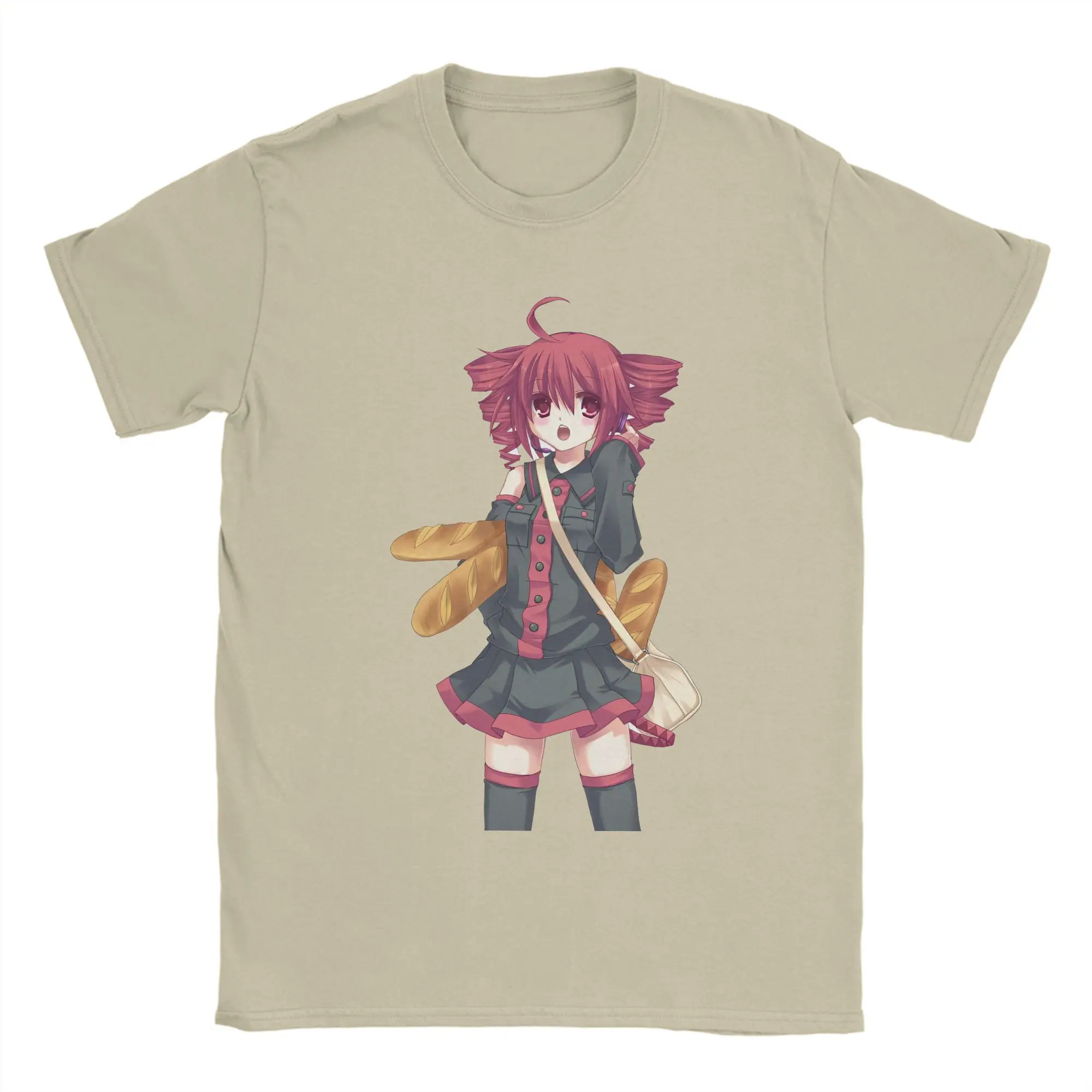 Kasane Teto Men's Funny Cool Cotton Tee - Cute Round Neck Short Sleeve T-Shirt Gift Idea