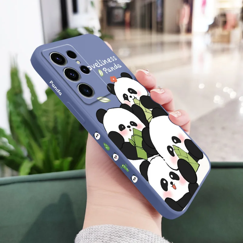 Adorable Giant Panda Silicone Phone Case