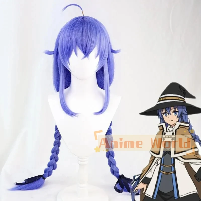 

Mushoku Tensei: Jobless Reincarnation Roxy Migurdia Blue Cosplay Wig Halloween Synthetic Hair Heat