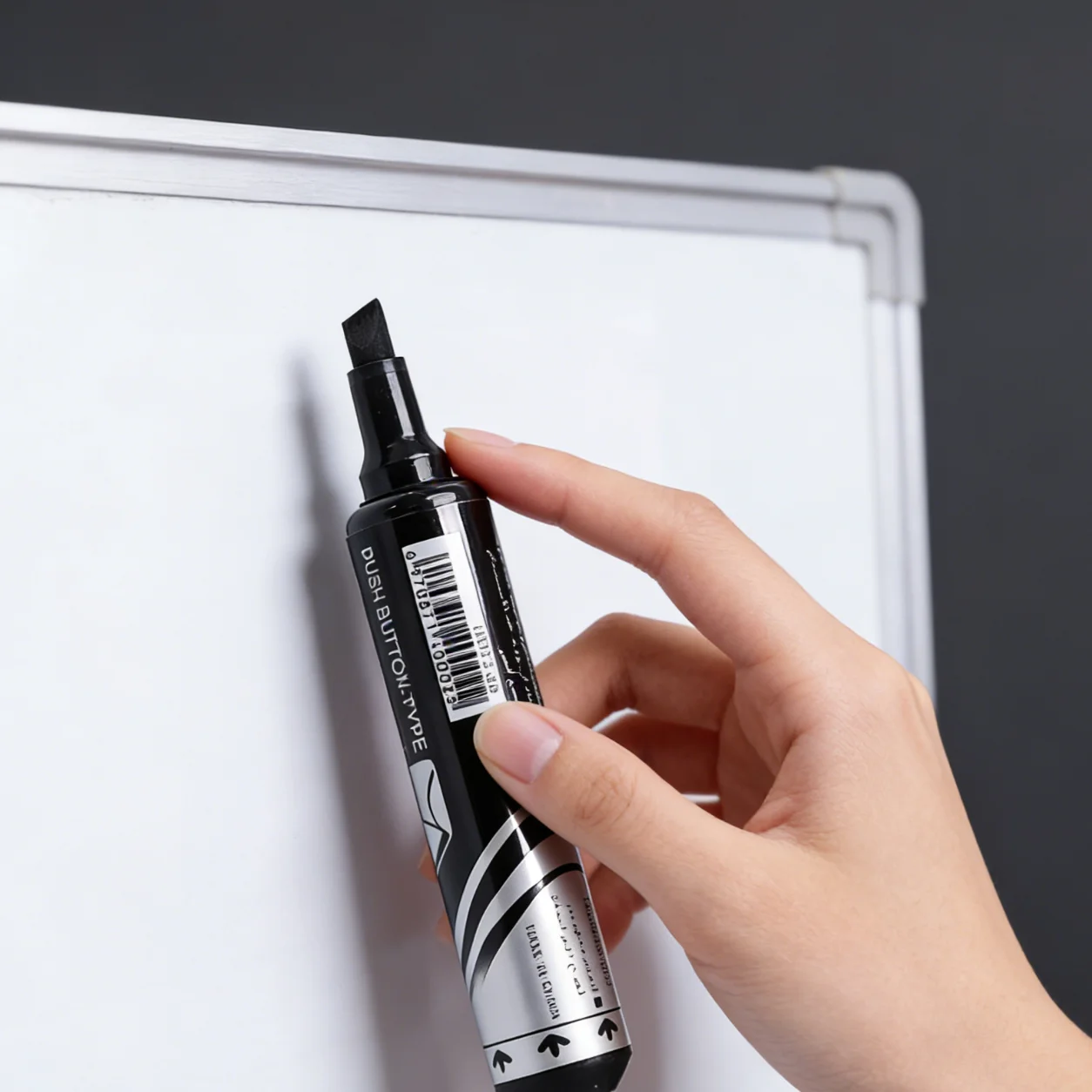 Vibrant Quick-Dry Chisel Tip Whiteboard Markers - 4 Pack, Low-Odor, Ideal