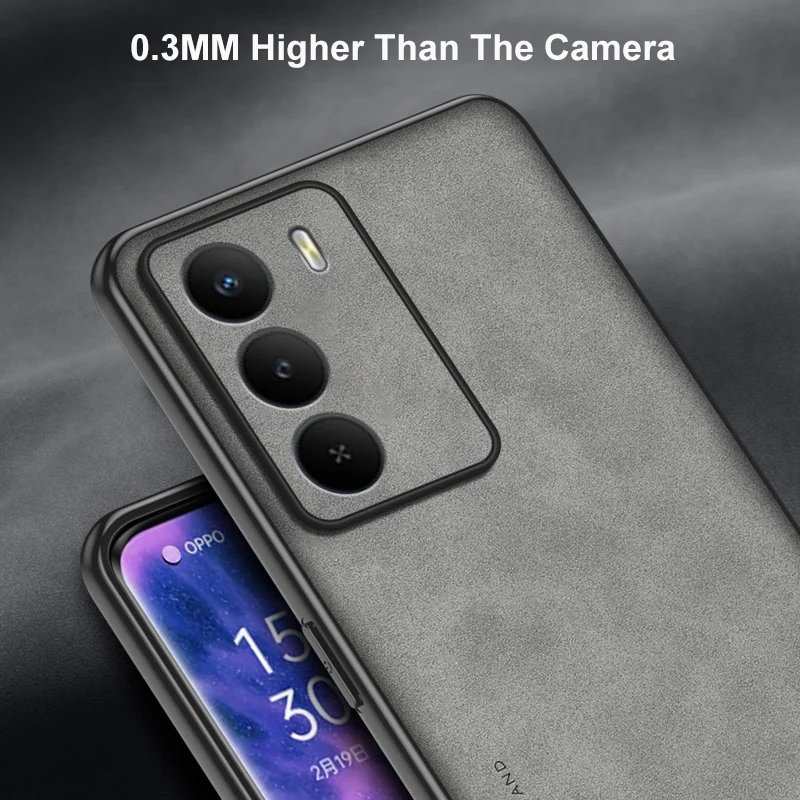 Luxury PU Leather Shockproof Phone Case - Full Protection Back Cover in Silicone