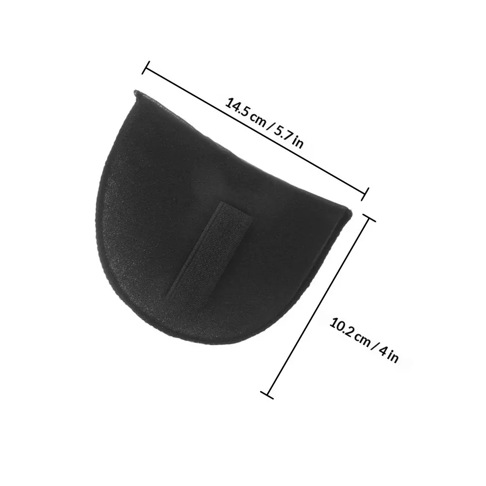 8Pcs 폼 어깨 패드 여성용 탈착식 미끄럼 방지 스폰지 어깨 패드 1.5cm 두꺼운 블라우스, 재킷, 정장에 적합