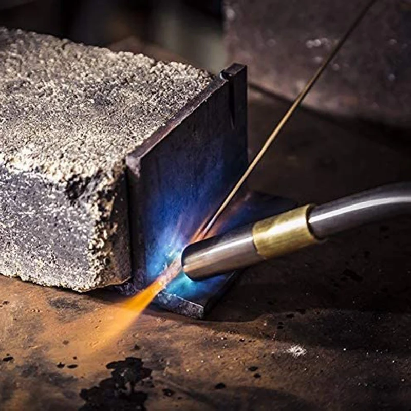 Turbo Torch Tips Gas Self Ignition Turbo Torch Regulator Brazing Soldering Welding Plumbing Tool Home Accessory 2