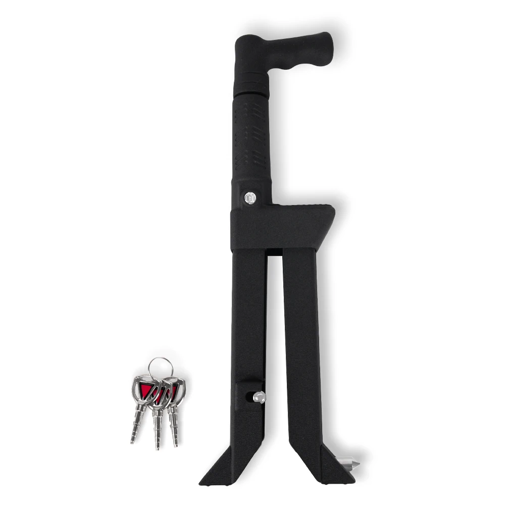 MUGE-Multi-Function Car Safety Lock Brake Pedal Anti-Theft Device Clutch Lock for 5-15mm Brake Pedal STW086