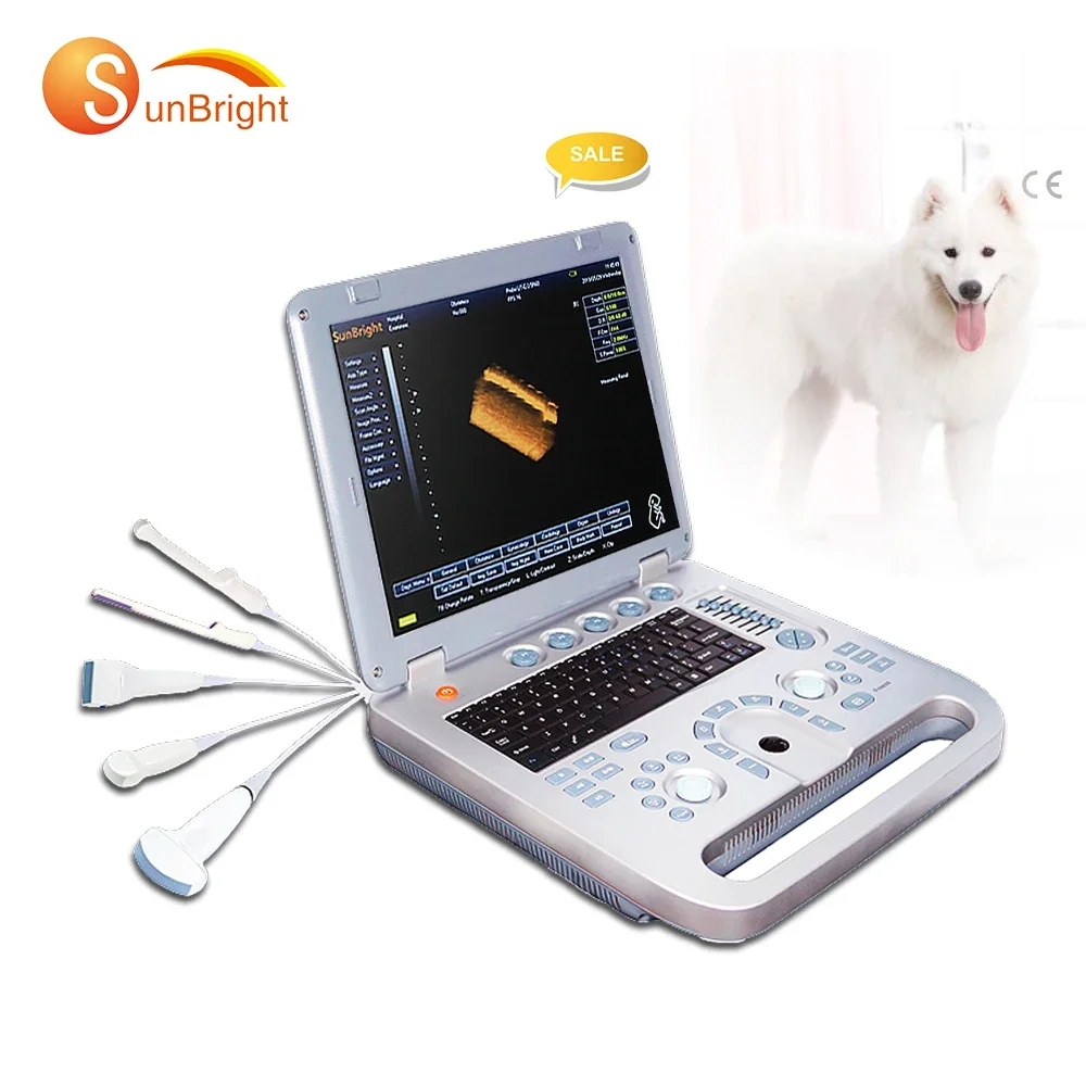 

Veterinary Ultrasound Machine Portable Ultrasound Dog Cat Scanning Machine SUN-800D