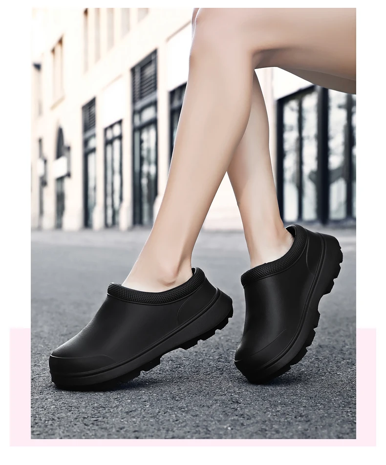 Frauen regnen Gartens chuhe Eva Beach Clogs Mode Größe 35-45 – Detail 32