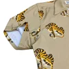 High Quality WACKO MARIA Print Tiger Totem Shirt Summer Casual Short Sleeve Shirt Mens Womens Hawaii Shirt Tops 4