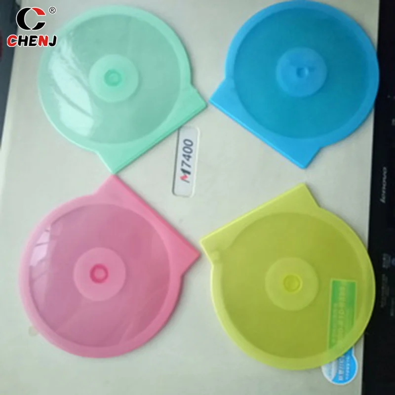 1PC Storage Box 12.5CM Plastic Round Disc CD DVD Disc Box cd dvd storage bag cd dvd storage case storage box bag tape storage box