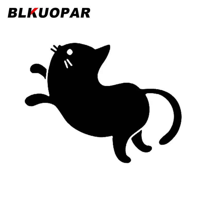 

BLKUOPAR Кот силуэт игры автомобильные наклейки модные наклейки чемодан для скейтборда водостойкая Campervan Солнцезащитная виниловая автомобильная пленка