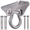 Aerial Swing Hangers 500kg Capacity Ceiling Mount for Yoga Hammock Chair Sandbag Punch Bag 304 Stainless Steel Swing Accessories 1
