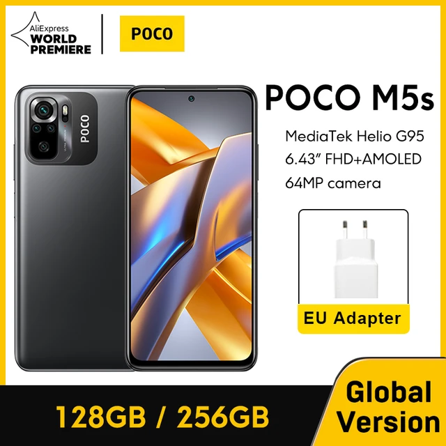 World Premiere】POCO M5s Global Version 64GB/128GB/256GB NFC MTK