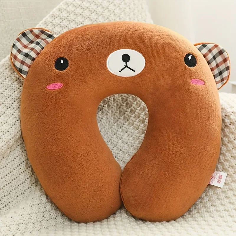 وسادة الرقبة الكرتون لطيف ، السكك الحديدية عالية ا...