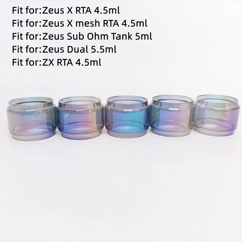 

3PCS Glass Tube For Geek Zeus X RTA 4.5ml / Zeus X mesh RTA 4.5ml / zeus Sub Ohm Tank 5ml / Zeus Dual 5.5ml / ZX RTA 4.5ml
