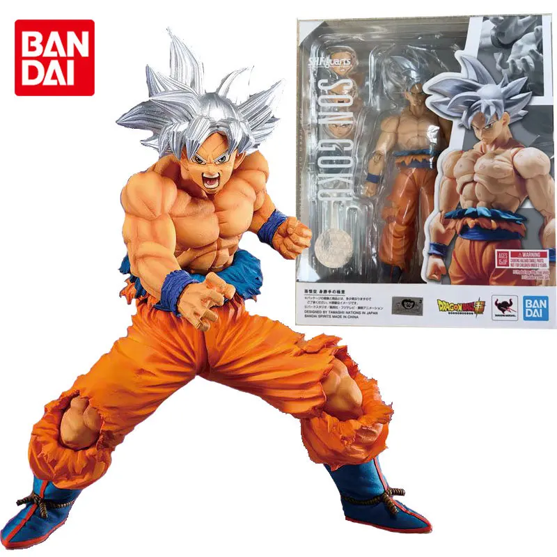 

Original Dragon Ball Z Bandai S.H.F Anime Figures Vegeta Goku PVC Action Figure Collections Model Dolls Toys Kids Gifts
