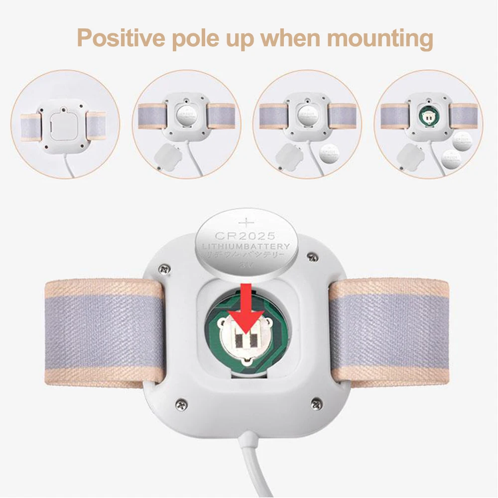 Bedwetting Alarm for Boys and Girl USB Rechargeable Pee Alarm with Sounds and Vibration Bedwetting Sensor for Kids Adults