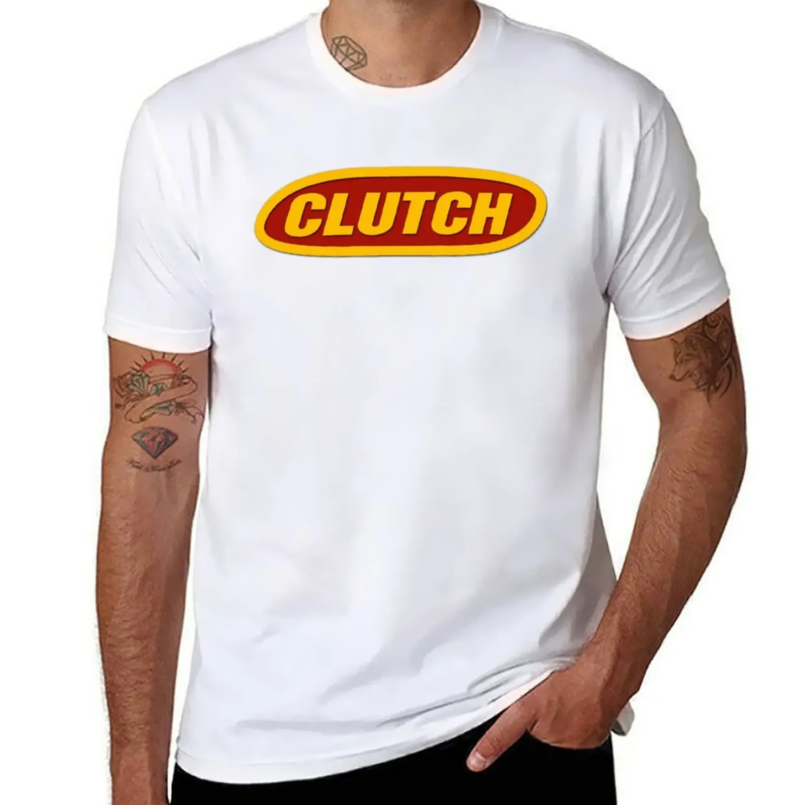 

Clutch Classic T-shirt korean fashion blanks mens t shirt