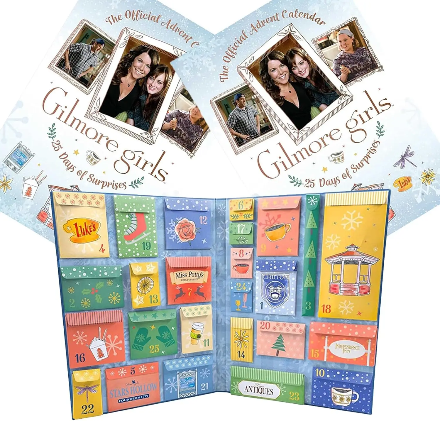 calendario avvento gilmore girls 2025