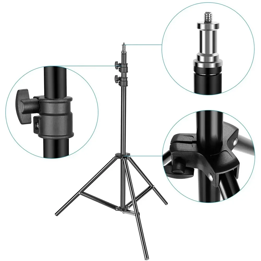 Suporte para Tablet em Altura Ajustável Tripé para Ipad Samsung Iphone 11 12 Pro 12.9 9.7 10.1 Samsung - Imagem 4