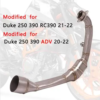 Titanium Alloy Motorcycle Exhaust Pipe Header Tube Modified for Duke 390 250 RC390 21-22 Duke 390 250 Adv Vitpilen 401 20-2022