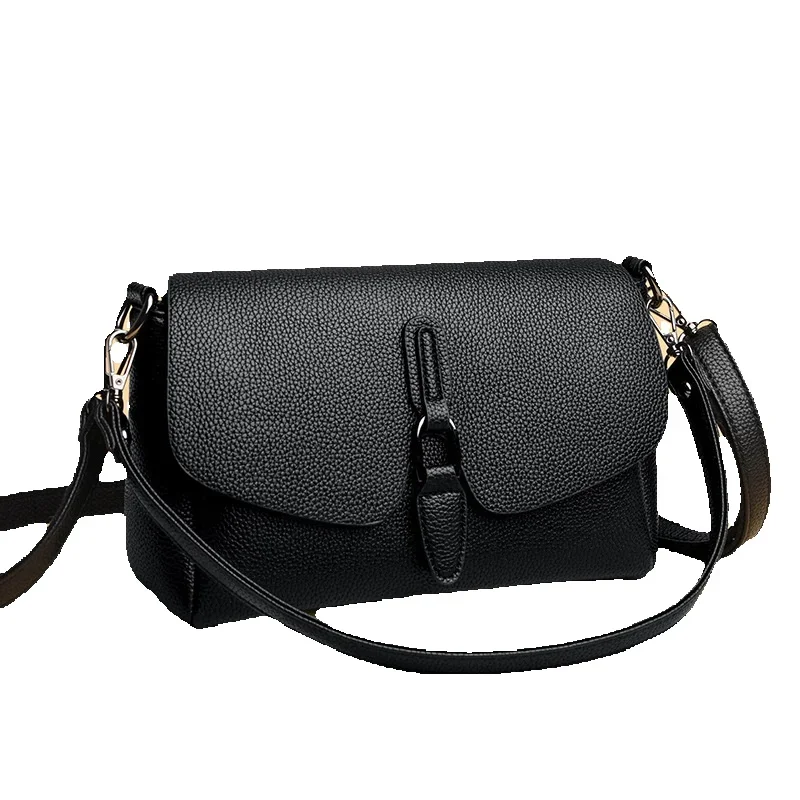 

Fashionable Soft Leather Shoulder Versatile Lychee Patterned Bag, Women's Trendy And StyliSh Crossbody Bag bags ladies handbags
