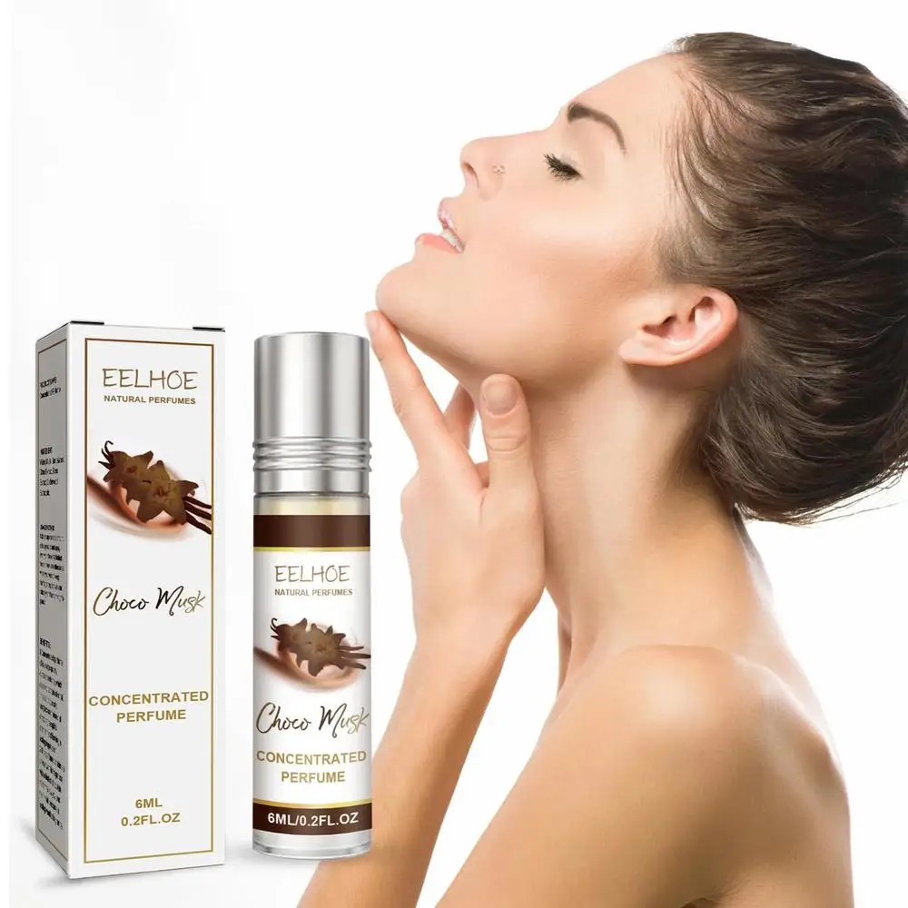 Olio profumato concentrato al cioccolato e muschio 6 ml Seduzione a lunga durata Fragranza leggera Elegante fragranza W_voghion.com