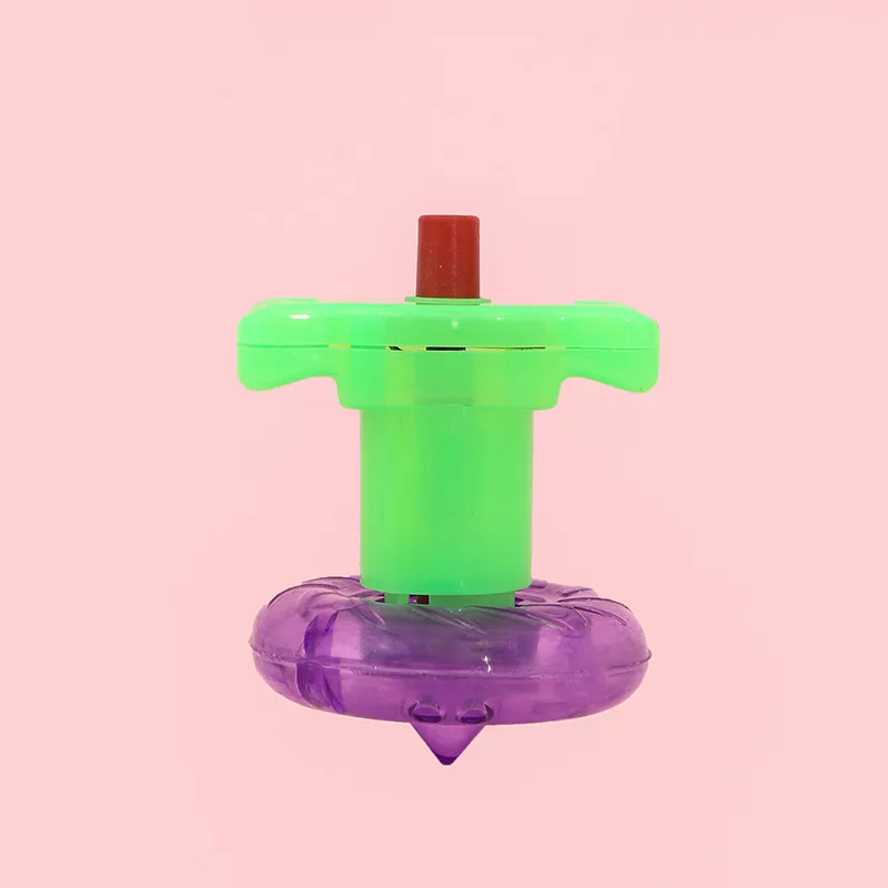 5PCS Mini Spinning Speed GyroToyscreative Nostalgia Children With Launcher Children Gifts Kids Toys