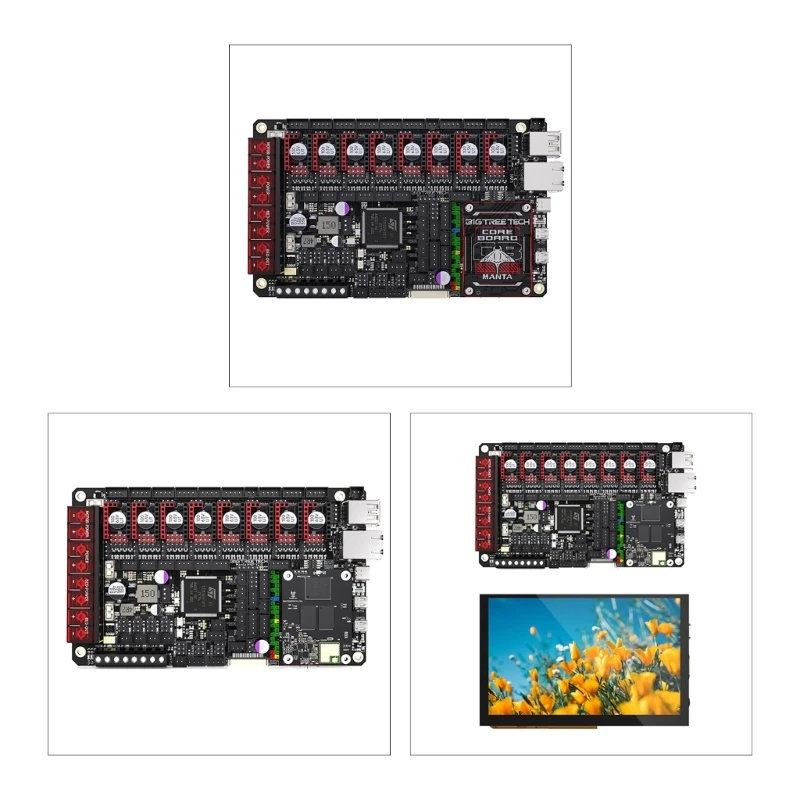 

Manta M8P V2.0 Mainboard 32Bit Runs Klipper forRaspberryPi High Performances 3D Printer Control Board T5EE