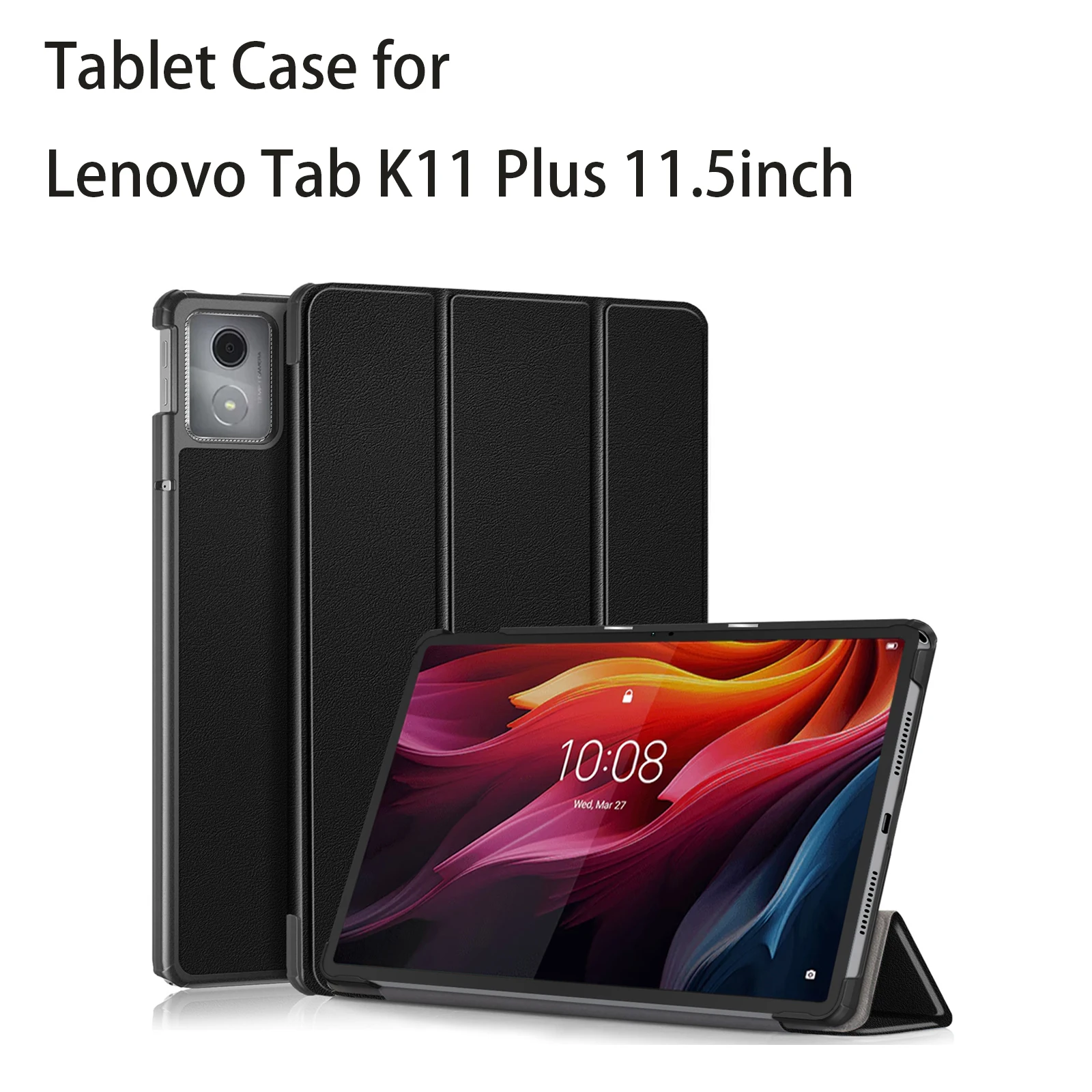 Premium Shockproof Tablet Case with Smart Wake-up Function - Ultra Slim PU Leather Protective Cover