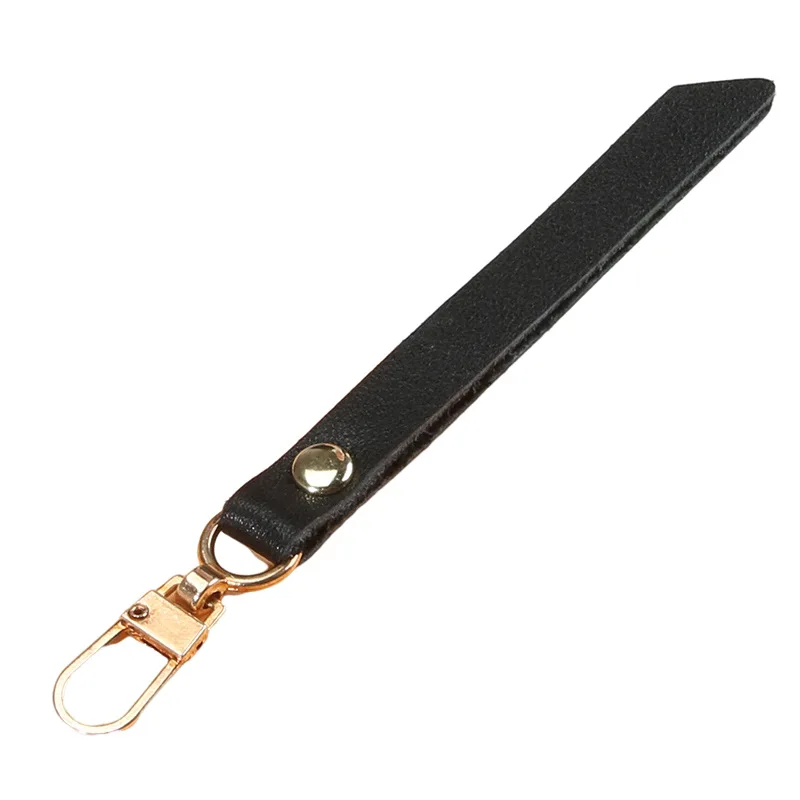 Detachable Metal Zipper Puller with Leather-Universal Use Slider Pendant Charm for Jackets Bags Sewing Accessories
