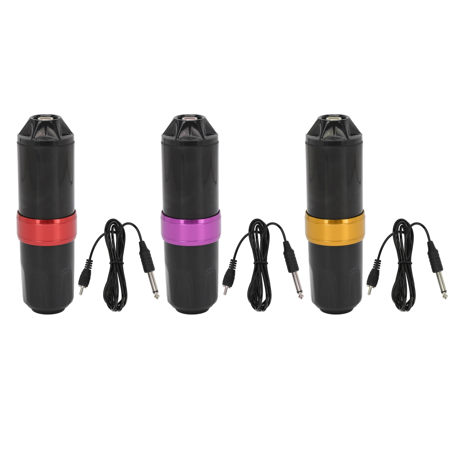 Tattoo Machine Rotarable Pen ABS Cartridge Needle Tattoo Pen Rotarable Slipless Interface Portable with Clip Cord for Salon tattoo pen