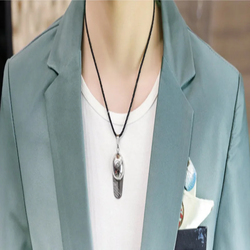 Autumn New Print Fashion Handsome Fashion Fashion Banquet Boutique  Korean Version Slim Casual Single West  Men Blazer Slim Fit 4