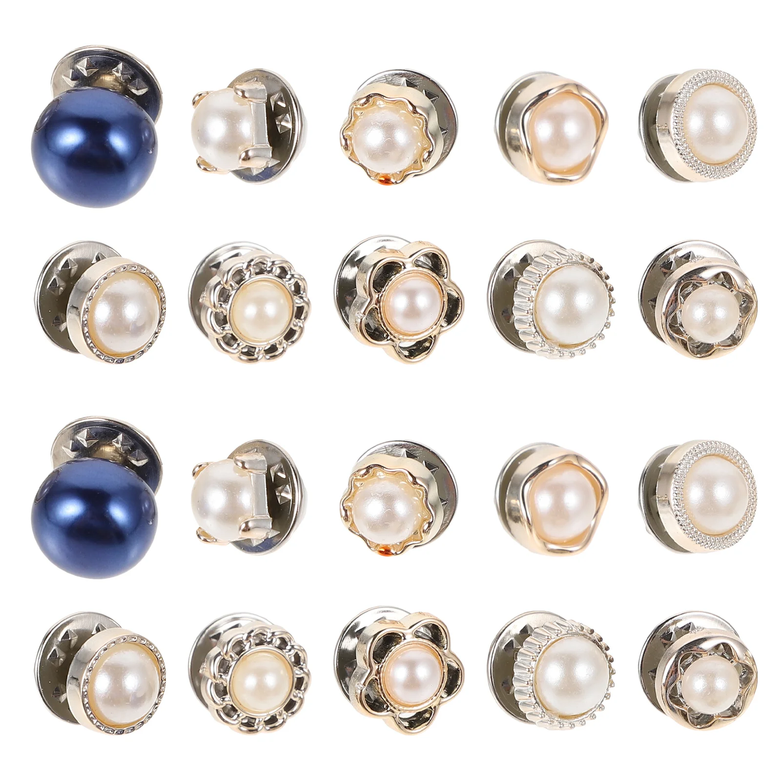 

No-seam Buttons Collar Corsages Cloth Detachable Decorative Coat Brooches DIY Supply Womens Scarf