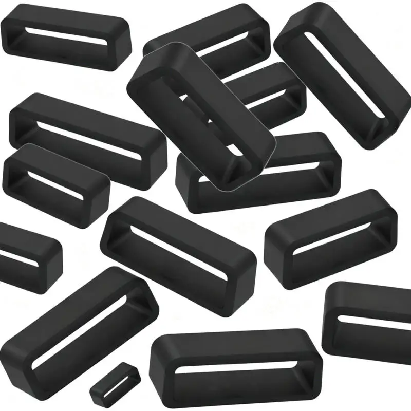 Silicone Watch Band Keeper Loop - Durable Strap Rings